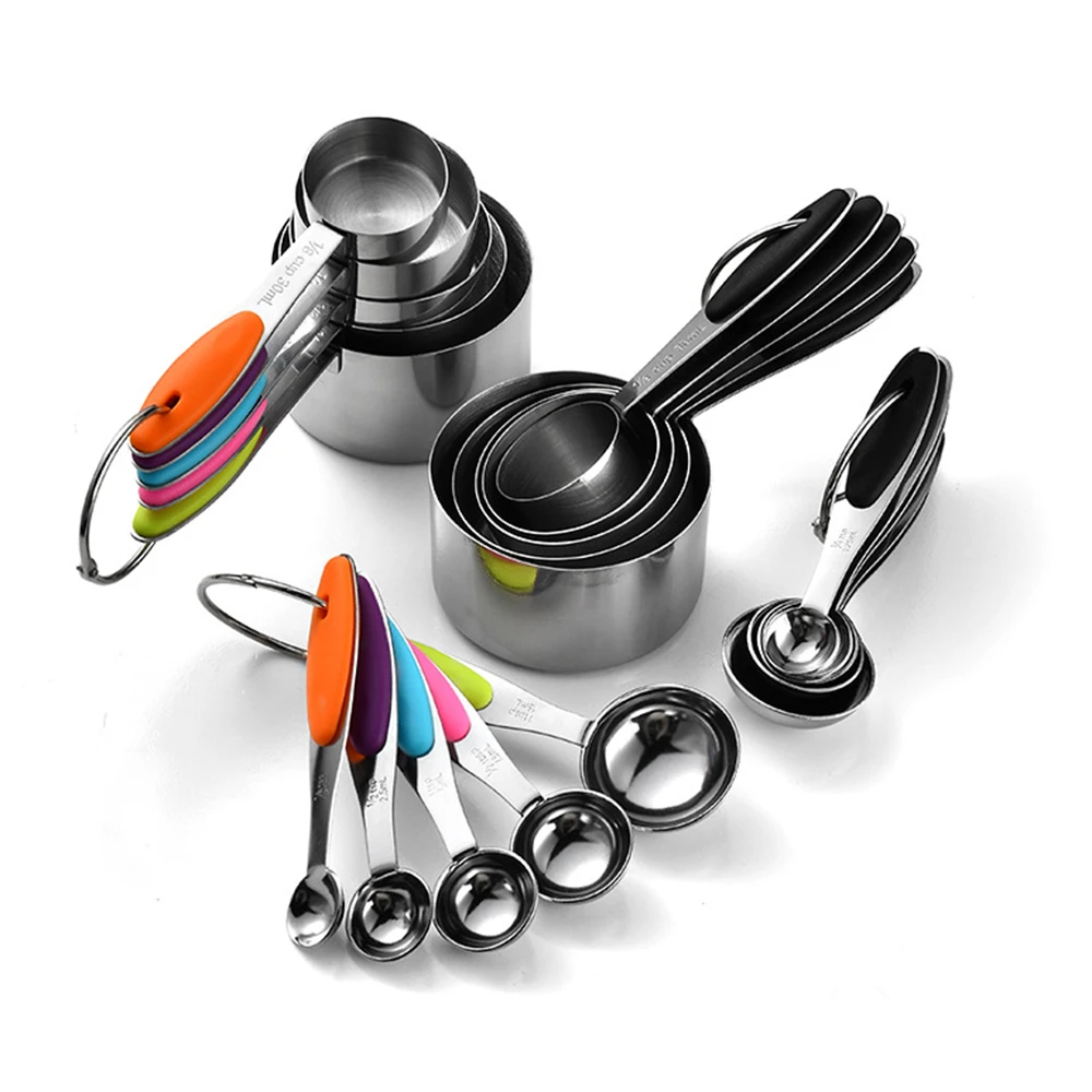 Kitchen Gadgets You Need - 5/10 قطعة الفولاذ المقاوم للصدأ قياس