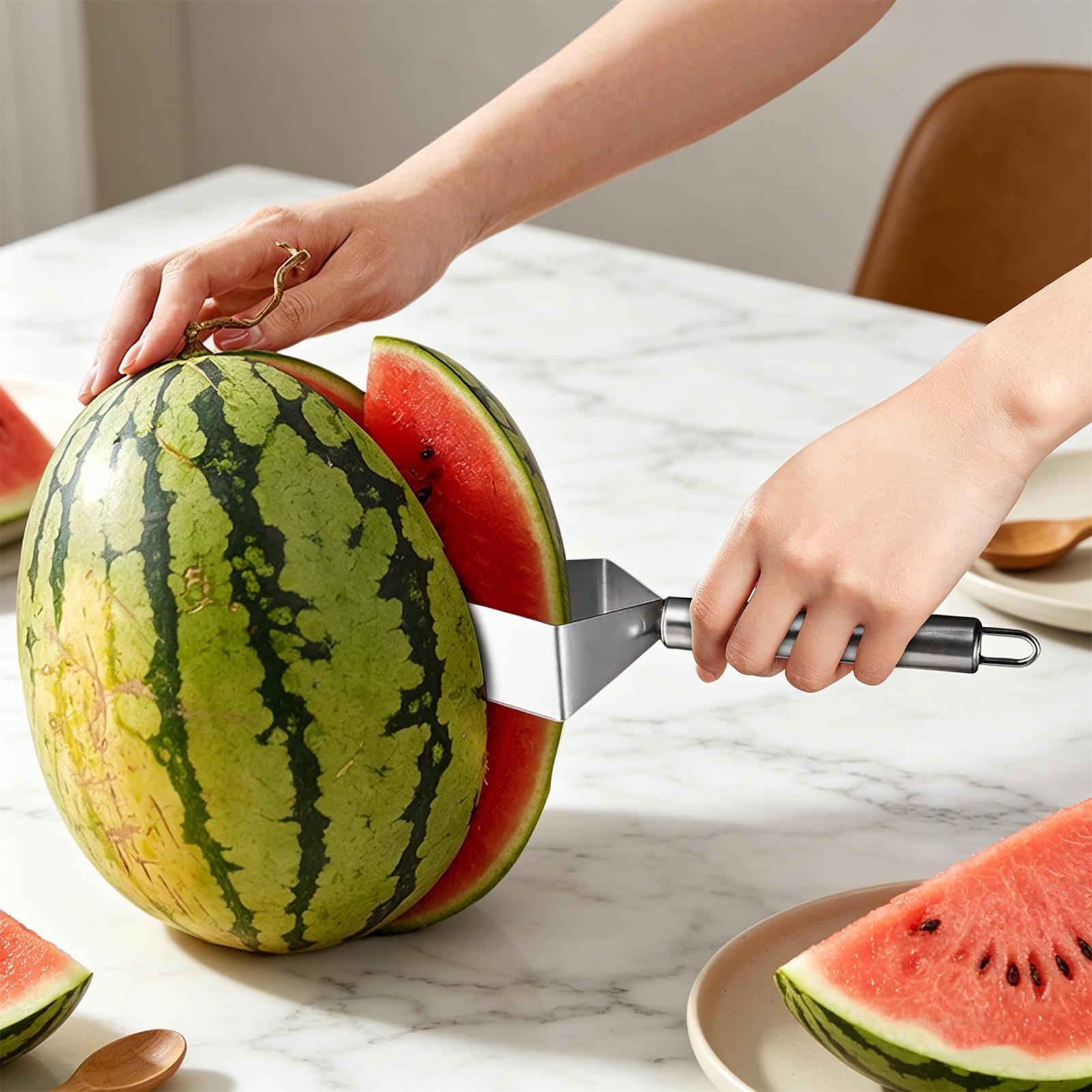 Watermelon Slicer Cutter - قطاعة البطيخ المثلثة لتقطيع البطيخ إلى