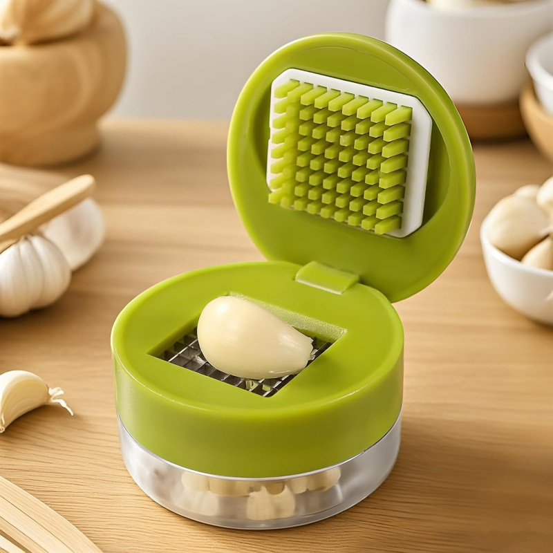 Kitchen Gadgets Garlic - مفرمة ثوم للمطبخ سهلة الاستخدام، مفرمة