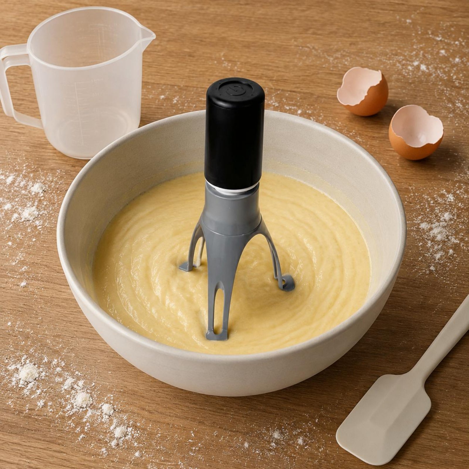 Healthy Kitchen Gadgets - خلاط مثلثي أوتوماتيكي - خفاقة بيض