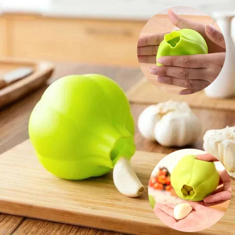 Kitchen Gadgets Garlic - مقشرة ثوم سيليكون ، مزيل للجلد