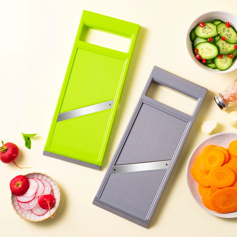 Household Kitchen Gadgets Vegetable Cutter Silk Cutter - قطاعة خضراوات متعددة الوظائف مع شفرة