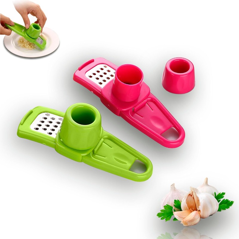 Kitchen Gadgets Useful - مفرمة ثوم يدوية، أداة تقطيع وهرس