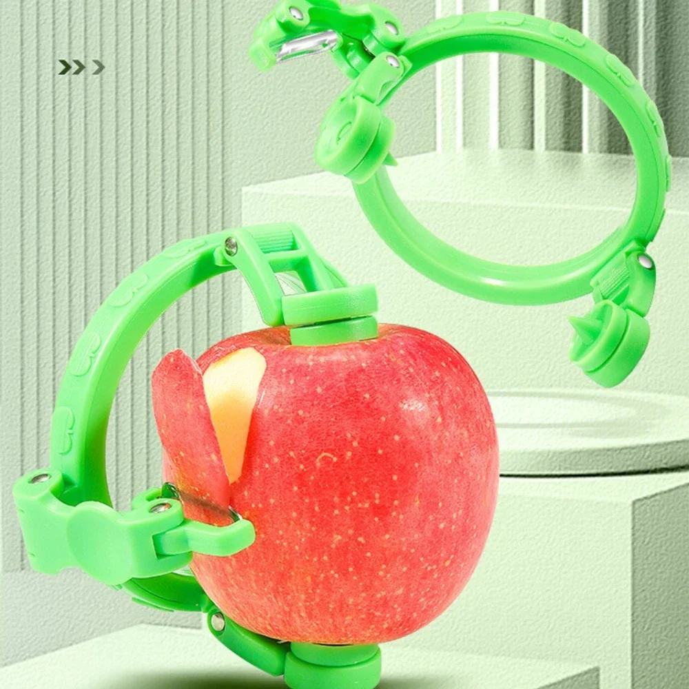 Kitchen Gadgets Ideas - مقشرة تفاح دوارة يدوية، قطاعة حلزونية