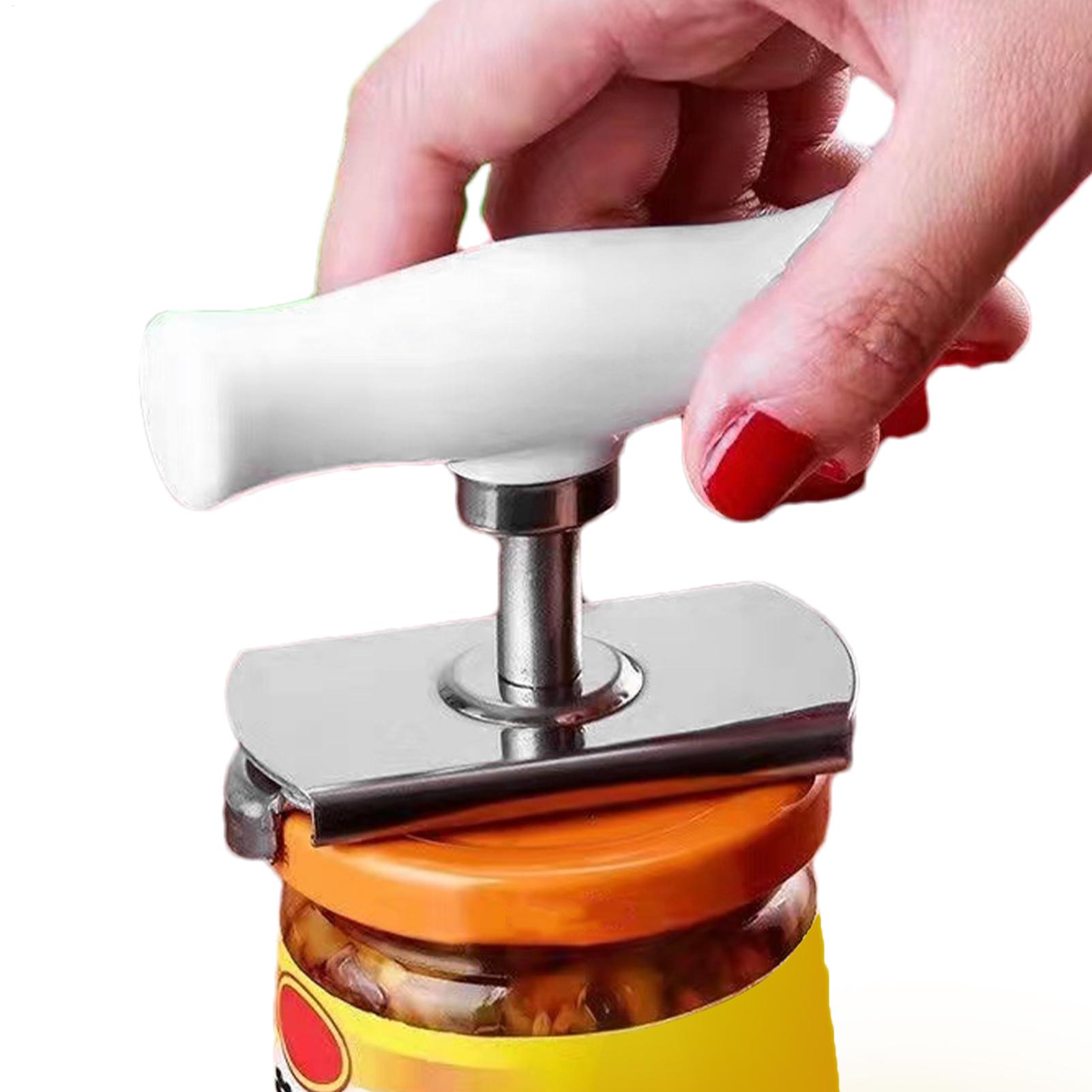 Kitchen Gadgets Jar Openers - فتاحة زجاجات متعددة الوظائف من الفولاذ