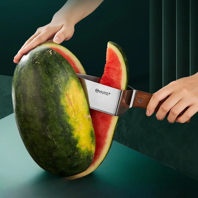 Watermelon Slicer Cutter - سماكة الفولاذ المقاوم للصدأ مثلث البطيخ