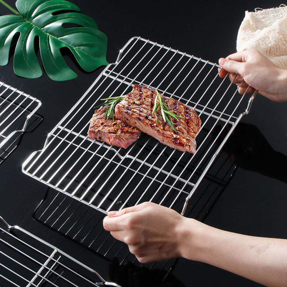 Kitchen Gadgets You Need - الفولاذ المقاوم للصدأ الشواء شبكة حصيرة