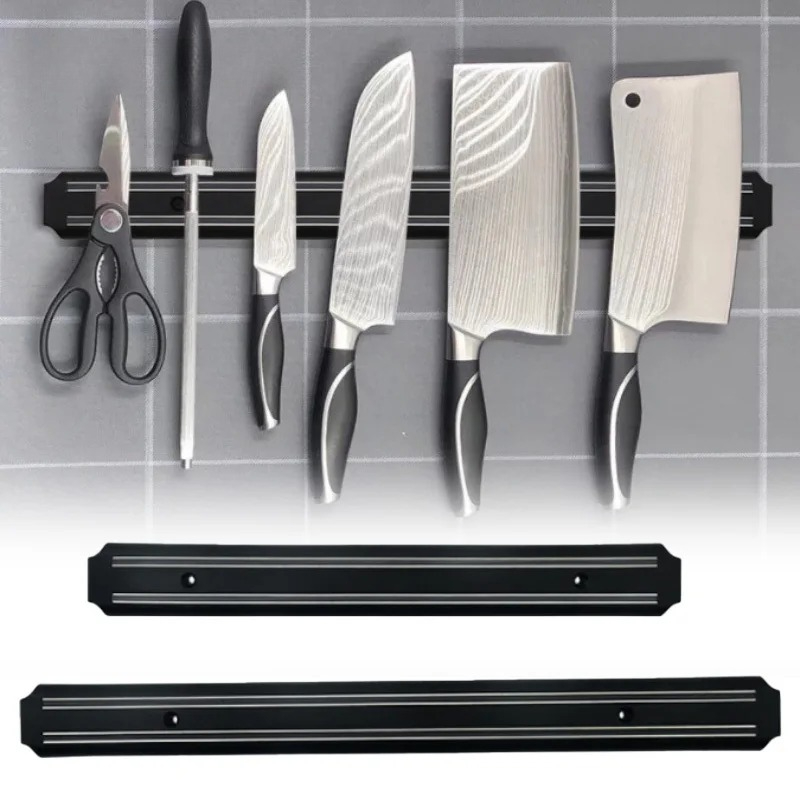 Magnetic Knife Strip - شريط مغناطيسي لحمل السكاكين من الفولاذ