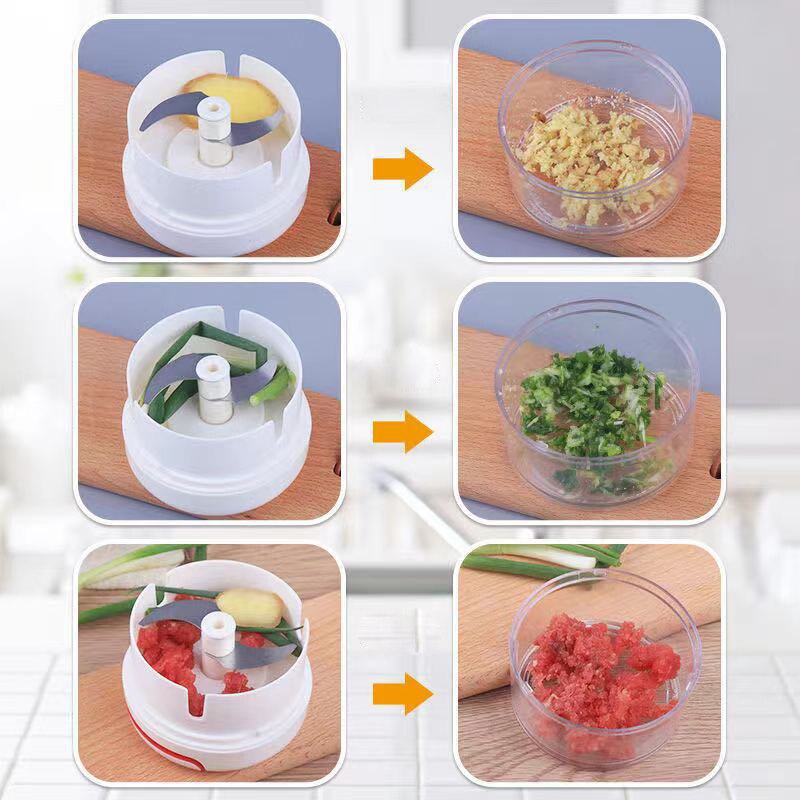 أدوات مطحنة مقشرة ومبشرة بلاست - مراجعة Household Kitchen Gadgets Vegetable Cutter Silk Cutter وسعره