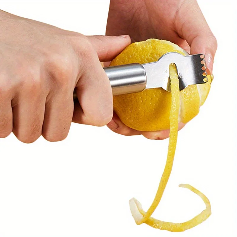 مبشرة الليمون من الفولاذ المقا - مراجعة Household Kitchen Gadgets Vegetable Cutter Silk Cutter وسعره