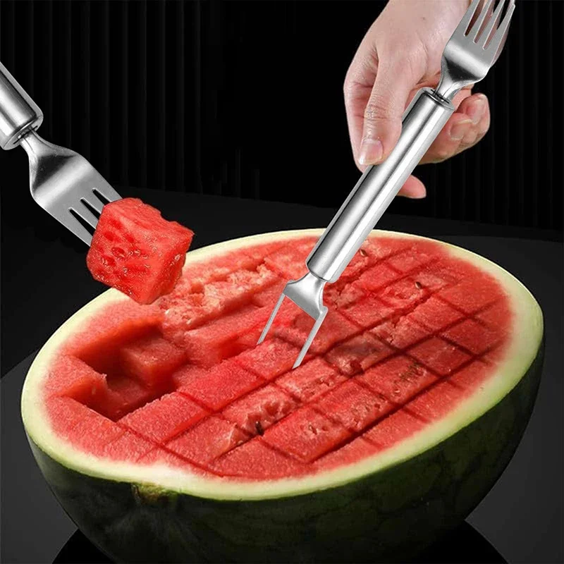 متعددة الأغراض المحمولة 2In1 ا - مراجعة Watermelon Slicer Cutter وسعره