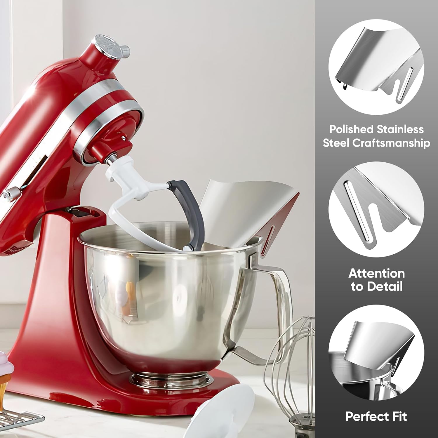 مزلقة صب لخلاط حامل كيتشن إيد، - مراجعة Kitchen Gadgets Useful وسعره