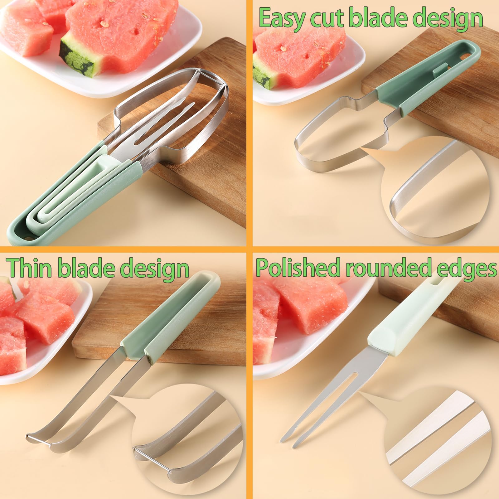 أداة تقطيع البطيخ 3 في 1 من ال - مراجعة Watermelon Slicer Cutter وسعره