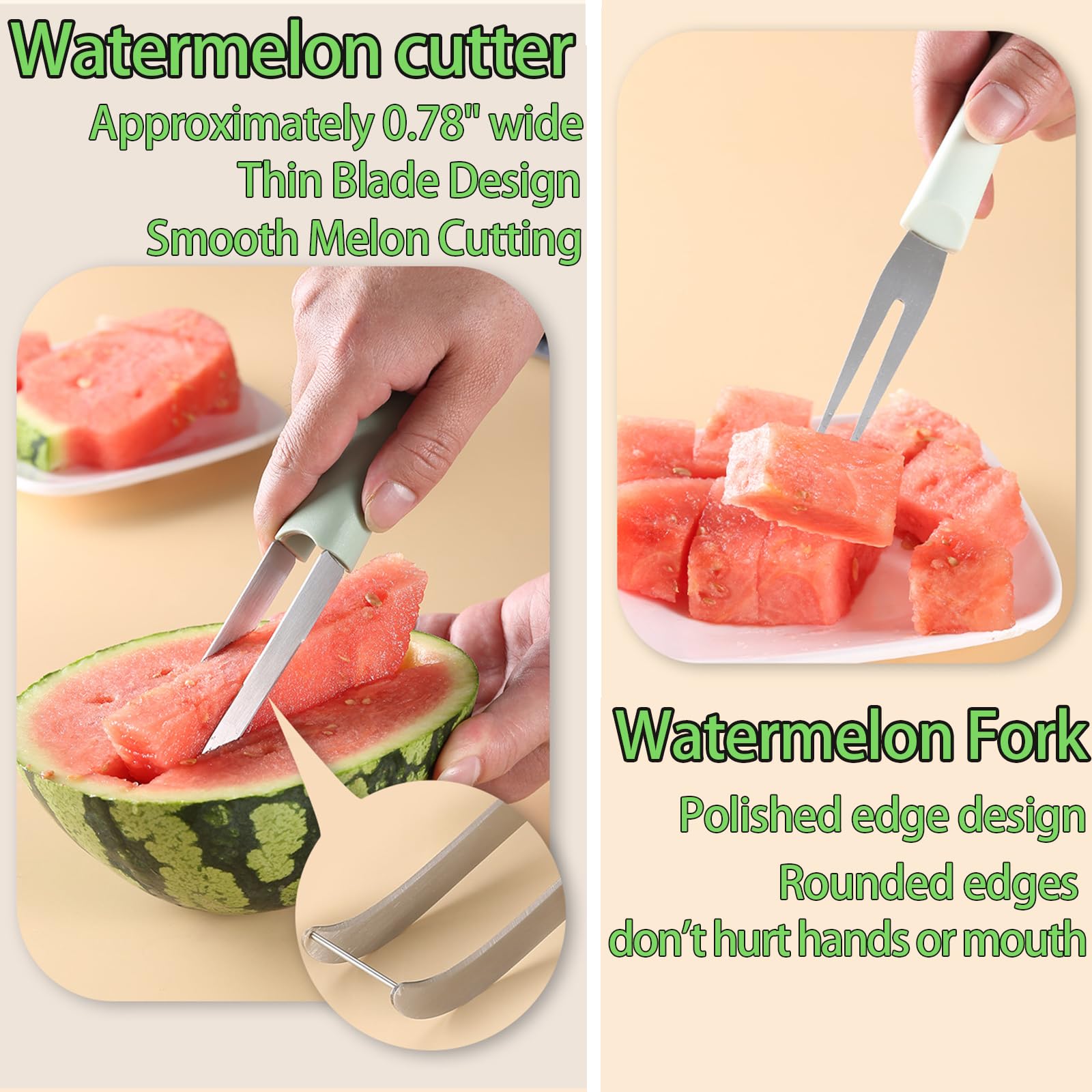 أداة تقطيع البطيخ 3 في 1 من ال - مراجعة Watermelon Slicer Cutter وسعره