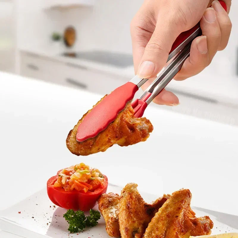7 بوصة عدم الانزلاق ملقط طعام  - مراجعة Kitchen Gadgets You Need وسعره
