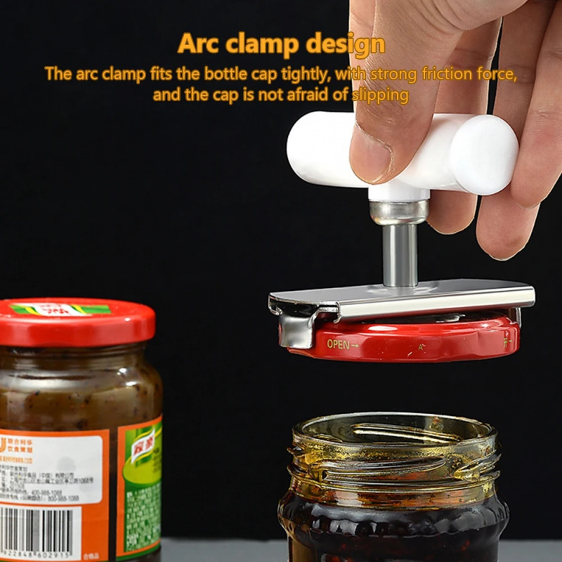 فتاحة جرة يدوية من الفولاذ الم - مراجعة Kitchen Gadgets Jar Openers وسعره