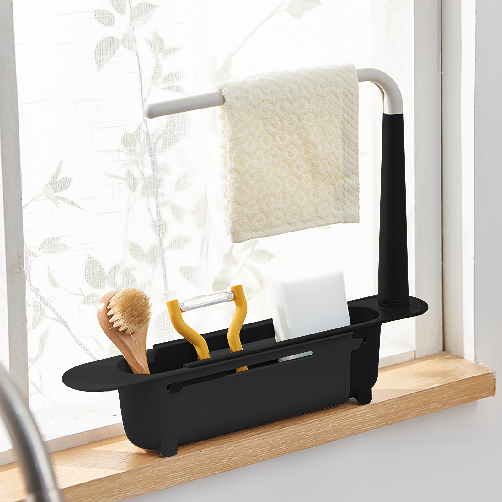 تجفيف بالوعة Elescopic ، منظم  - مراجعة Healthy Kitchen Gadgets وسعره