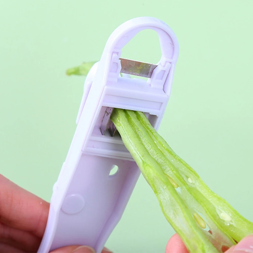 قطعة واحدة: أداة تقطيع وتقشير  - مراجعة Household Kitchen Gadgets Vegetable Cutter Silk Cutter وسعره