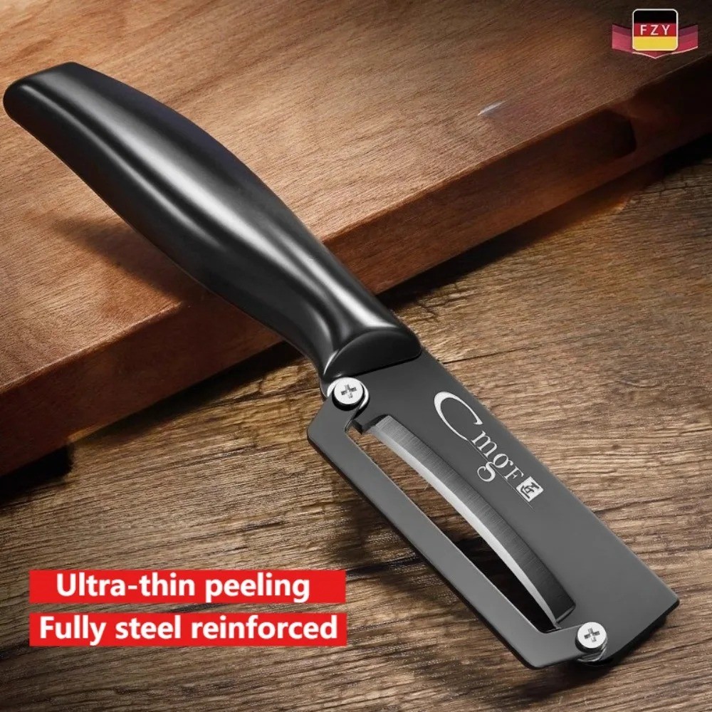 مقشرة متعددة الوظائف من الفولا - مراجعة Household Kitchen Gadgets Vegetable Cutter Silk Cutter وسعره