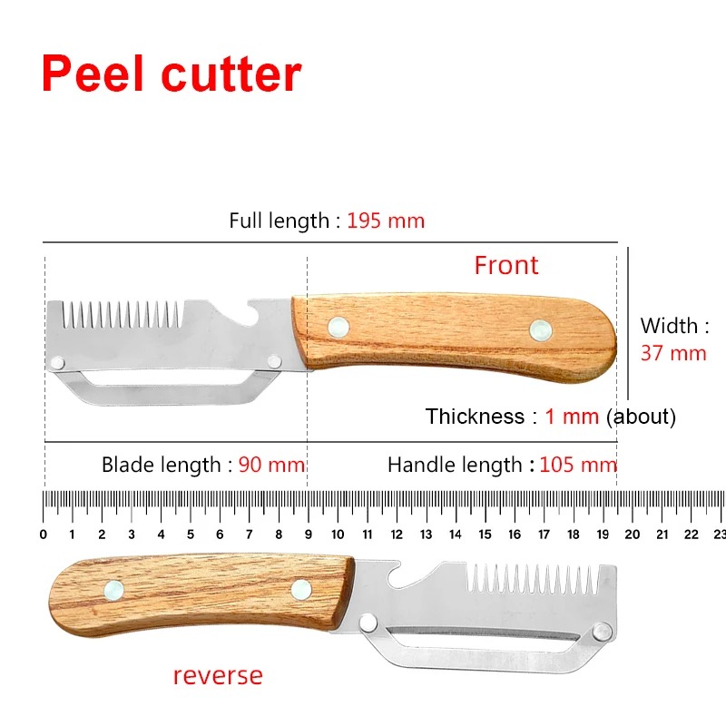 مقشرة متعددة الوظائف من الفولا - مراجعة Household Kitchen Gadgets Vegetable Cutter Silk Cutter وسعره