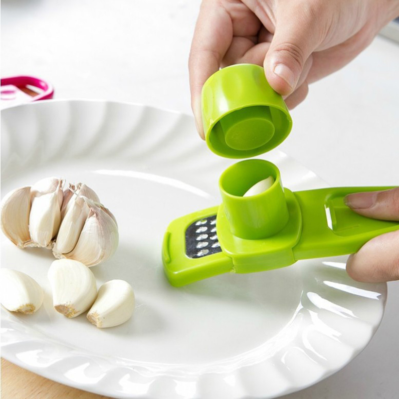 1 حزمة مطحنة الثوم الصغيرة الإ - مراجعة Kitchen Gadgets Garlic وسعره