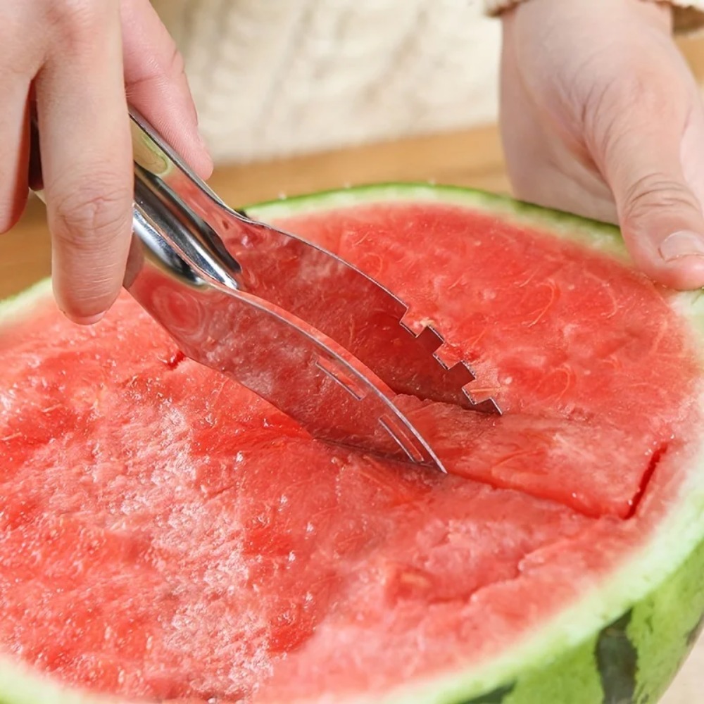 الفولاذ المقاوم للصدأ البطيخ ا - مراجعة Watermelon Slicer Cutter وسعره