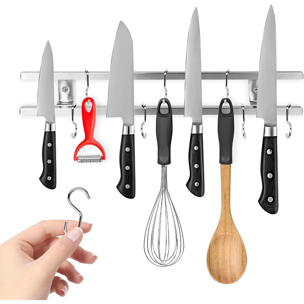 حامل سكاكين مغناطيسي من الفولا - مراجعة Magnetic Knife Strip وسعره
