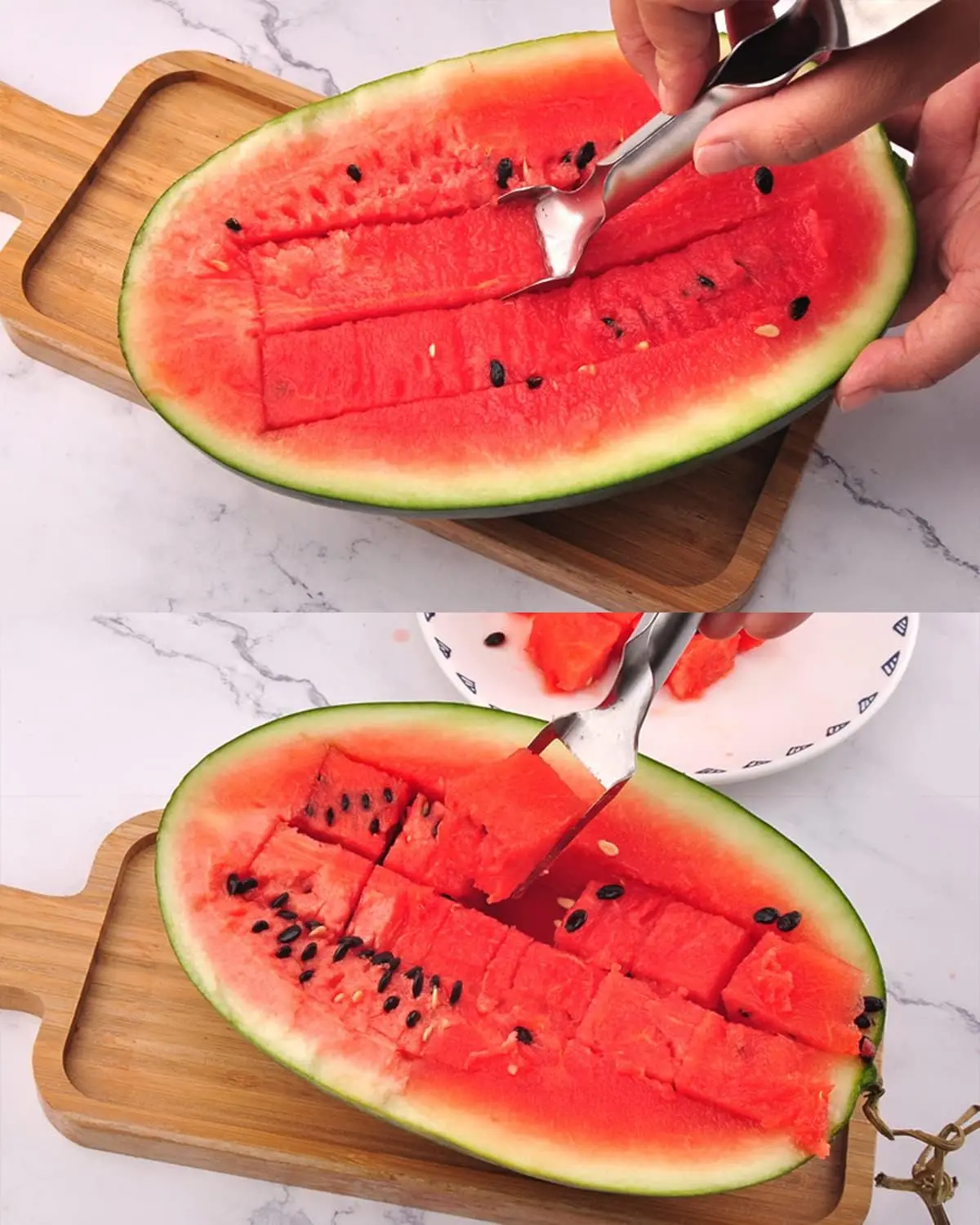 أداة تقطيع البطيخ، قطاعة بطيخ  - مراجعة Watermelon Slicer Cutter وسعره
