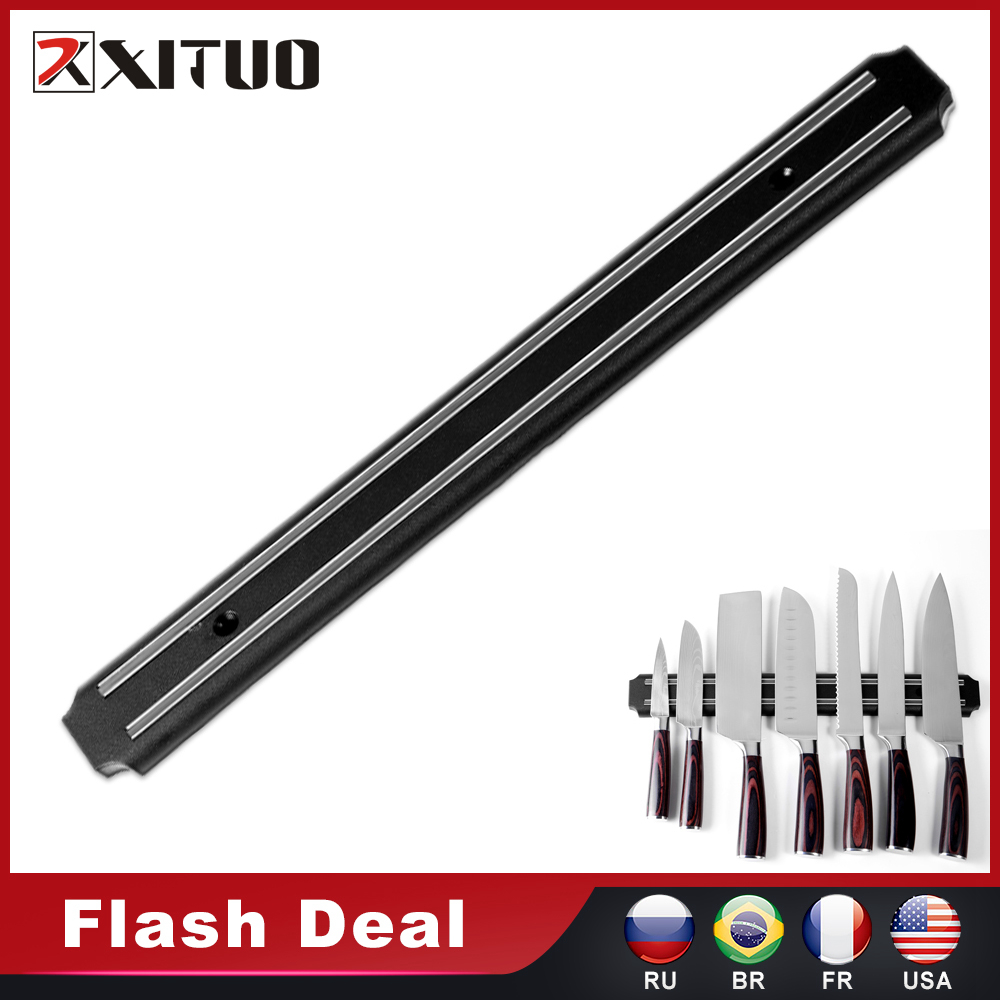 XITUO جودة عالية حامل السكاكين - مراجعة Magnetic Knife Strip وسعره