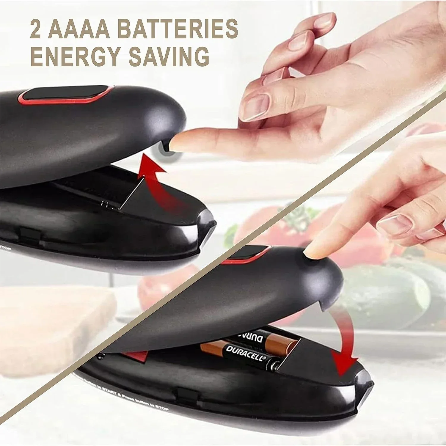 فتالة علب تعمل بالبطارية الكهر - مراجعة Kitchen Gadgets Jar Openers وسعره