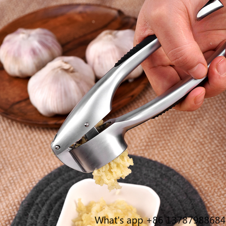 عصارة ثوم يدوية من سبيكة الزنك - مراجعة Kitchen Gadgets Garlic وسعره