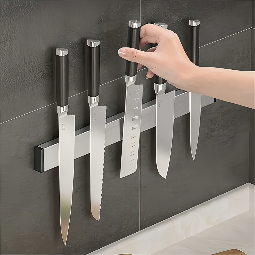 1 قطعة حامل سكاكين مغناطيسي لل - مراجعة Magnetic Knife Strip وسعره