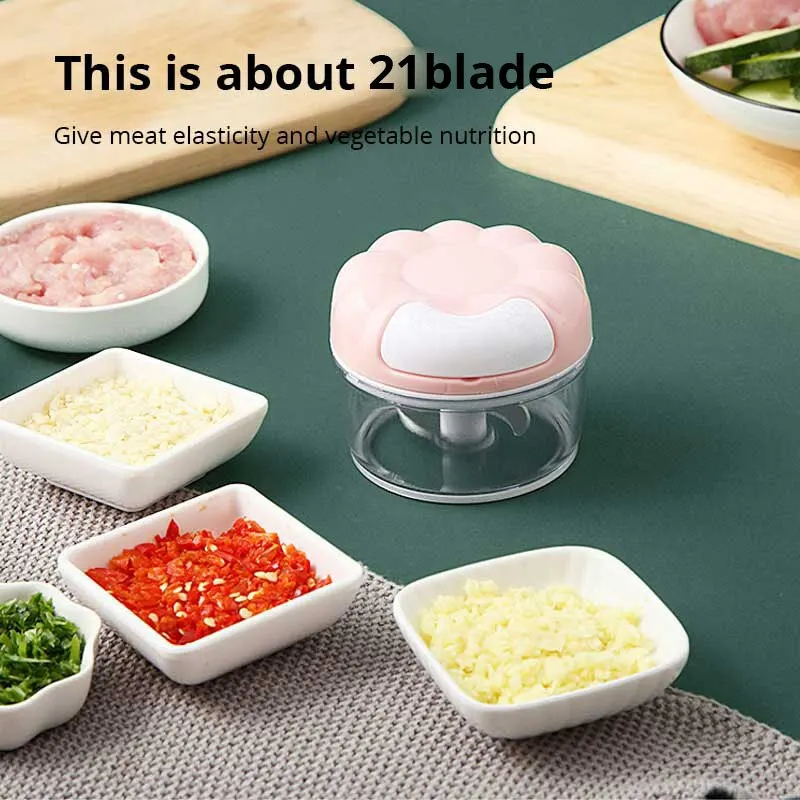 1 قطعة الأزرق/الوردي دليل الثو - مراجعة Kitchen Gadgets Garlic وسعره