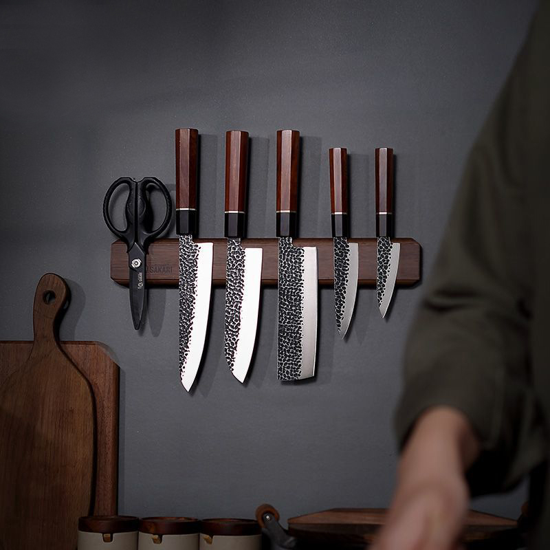 العلامة التجارية سميكة السنط ا - مراجعة Magnetic Knife Strip وسعره