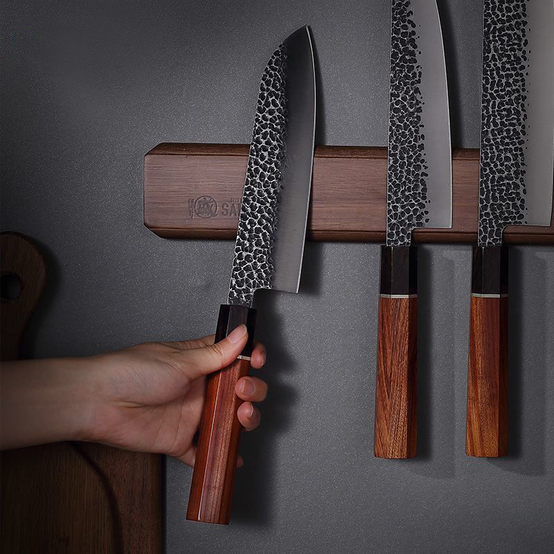 العلامة التجارية سميكة السنط ا - مراجعة Magnetic Knife Strip وسعره