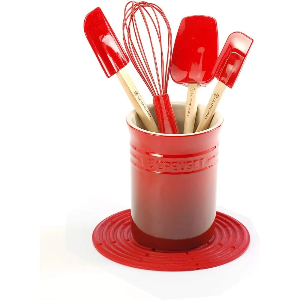 حامل أدوات من الخزف الحجري من  - مراجعة Kitchen Gadgets Ideas وسعره