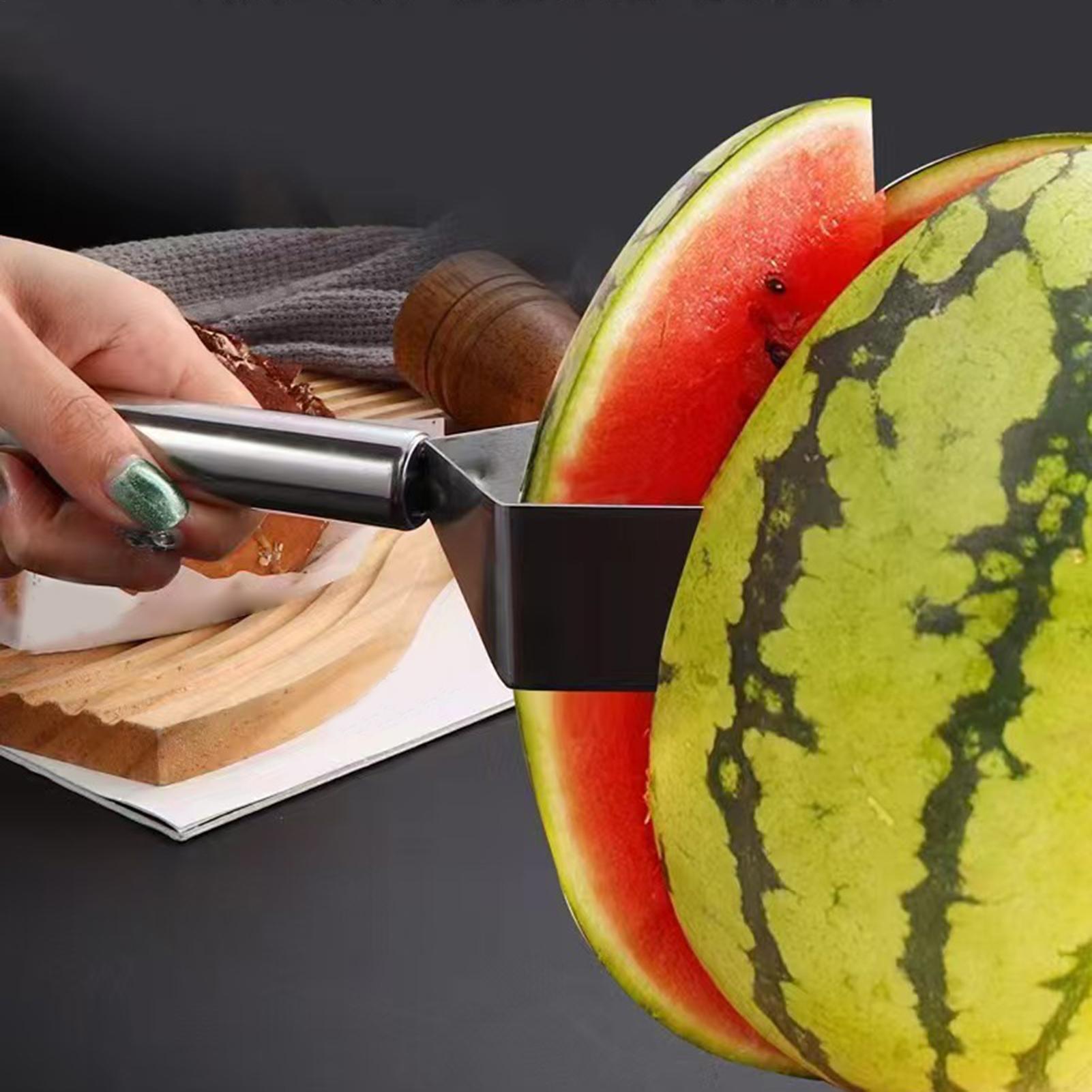 قطاعة بطيخ من الفولاذ المقاوم  - مراجعة Watermelon Slicer Cutter وسعره