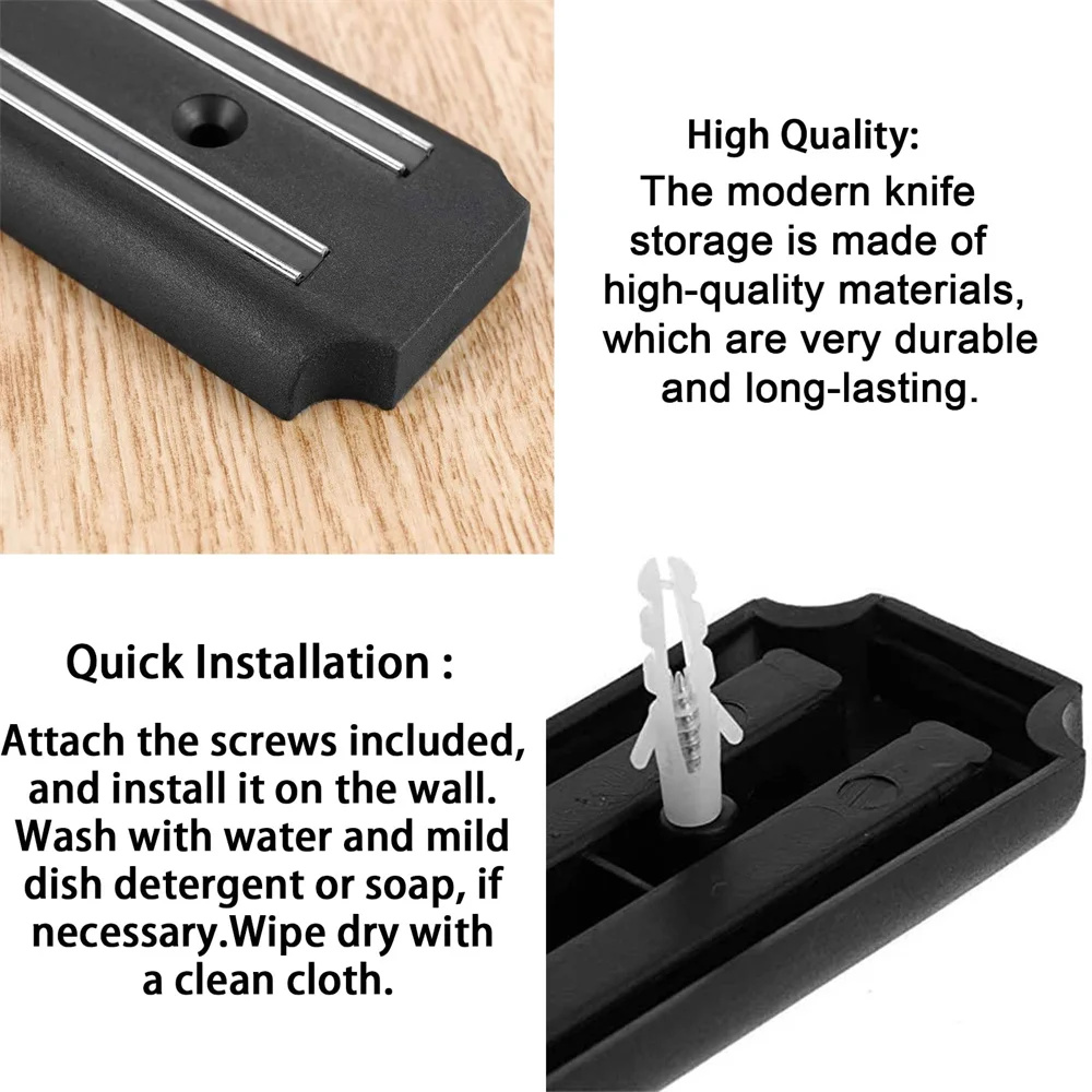 13 بوصة حامل سكاكين مغناطيسي ا - مراجعة Magnetic Knife Strip وسعره