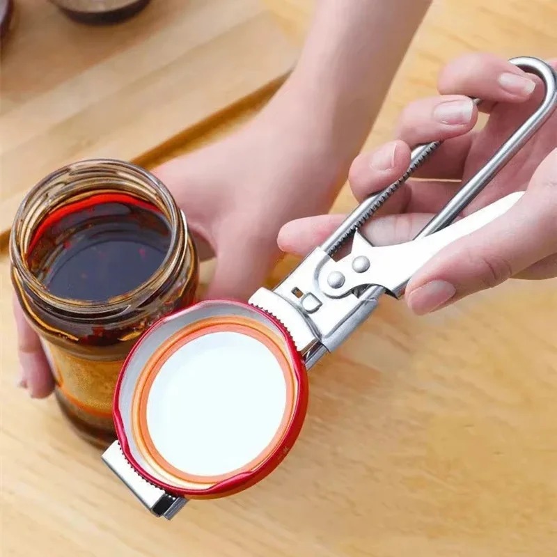 جرة وفتاحة زجاجات متعددة الوظا - مراجعة Kitchen Gadgets Jar Openers وسعره