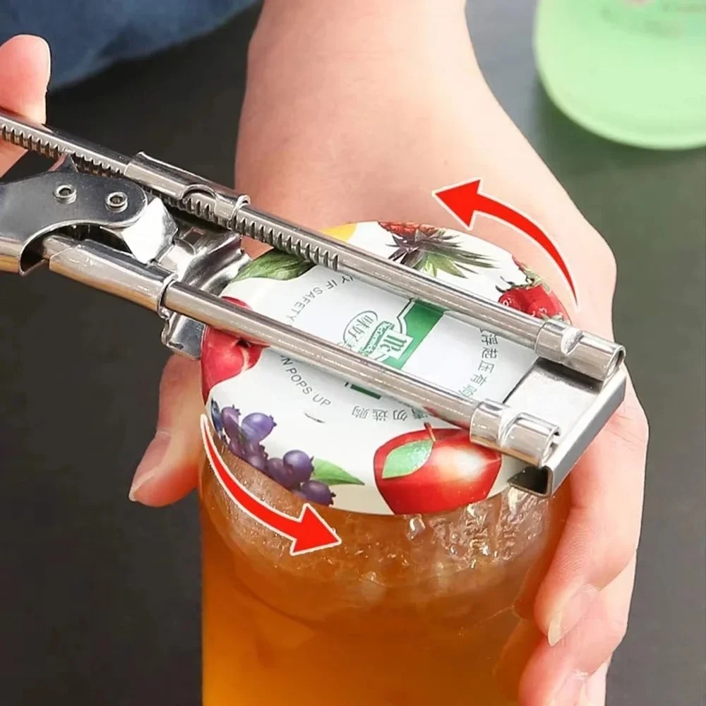جرة وفتاحة زجاجات متعددة الوظا - مراجعة Kitchen Gadgets Jar Openers وسعره